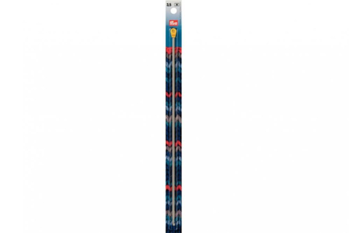 Tunesische Haekelnadeln Alu 195216 Z1 Häkelnadeln Tunesische Häkelnadeln Prym 30 cm - 3,5 mm Grau ALU
