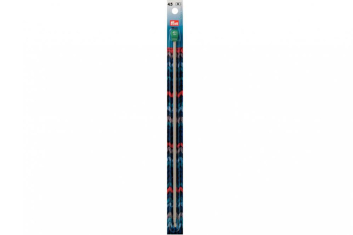 Tunesische Haekelnadeln Alu 195218 Z1 Häkelnadeln Tunesische Häkelnadeln Prym 30 cm - 4,5 mm Grau ALU
