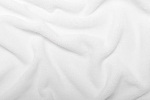 Wellness Fleece Stoff Weiss Z1 Bekleidungsstoffe Stücke Wellness Fleece - Weiß - 3,0 Meter Weiß