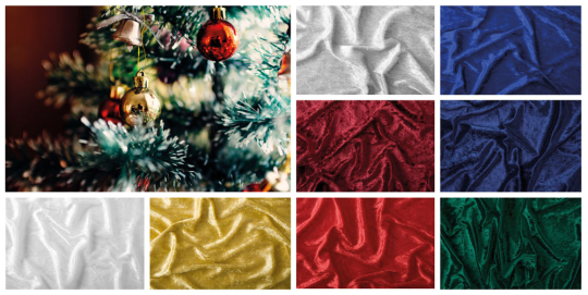 Unser Pannesamt-Bestseller in den klassischen Weihnachtsfarben Wn20003 Pannesamt Weihnachten Farbtafel Weihnachten Uni Pannesamt Stoff Weihnachten - uniWeihnachtlicher Pannesamt Stoff in verschiedenen Farben