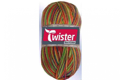 Wo10100157 Twister Sockenwolle Bunt 100 G Ringelclown Z1 Sockenwolle Twister Sockenwolle Bunt 100 g Ringel Clown