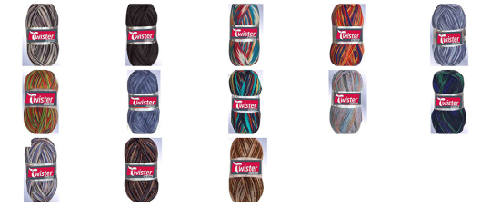 Wo1010twistersockenwollebunt Ohne Neu Sockenwolle Twister Sockenwolle Bunt 100 g