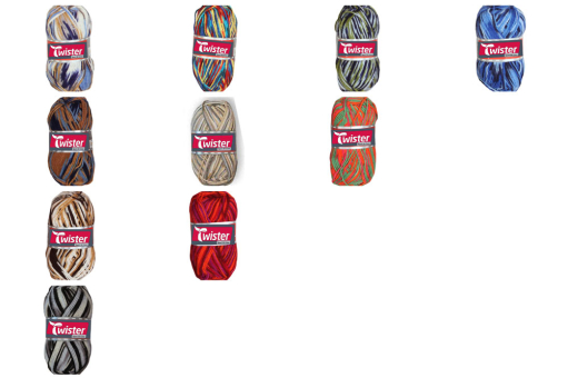 Wo1012twisteruniversalwollebunt Ohne(1) Standardwolle Twister Universalwolle Bunt 50 g