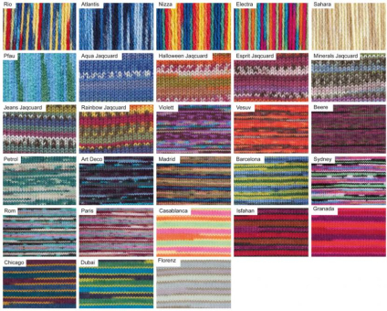 Bunte Wolle Wo1022bravostrickwolle50gbunt Mit Mit Z1 Sonderposten Sonstige Bravo Strickwolle 50 g - Bunt