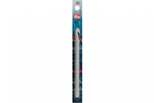 Woll Haekelnadeln O. Griff Kst 218501 Z1 Häkelnadeln Woll-Häkelnadeln Prym 14 cm - 8,0 mm Grau - o. Griff KST