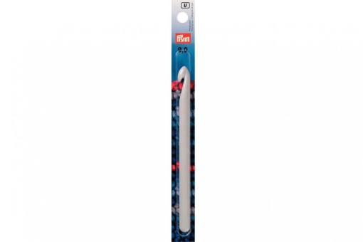 Woll Haekelnadeln O. Griff Kst 218502 Z1 Häkelnadeln Woll-Häkelnadeln Prym 14 cm - 9,0 mm Grau - o. Griff KST