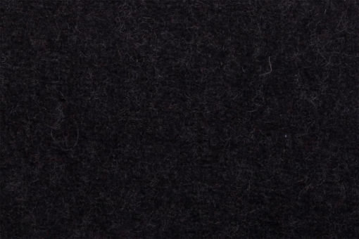 Feiner  und warmer Wollstoff - auch bekannt als Loden Stoff, mit 80% Wollanteil Wollfilz Schwarz Z1(1) Filz Klassik Woll-Filz 140 cm breitWollfilz