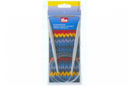 Wz1059 211318 P1 Z1 Rundstricknadeln Rundstricknadeln Prym 80 cm - 20,0 mm Grau KST
