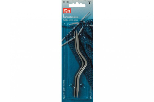 Zopfmusternadeln 191101 Z1 Nadeln Zopfmusternadeln Prym 2,5 + 4,0 mm Grau ALU