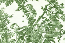 A - Deko-Stoffe Dekostoffe Toile de jouy Deko Stoffe Toile De Jouy Dekostoffe Toile de jouy