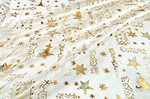 Stoffe - Organza Organza Weihnachtsmotive Stoffe Organza Organza Weihnachtsmotive Organza Weihnachtsmotive