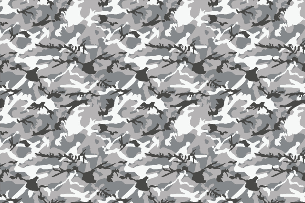 Blackout - Camouflage Schneetarn 