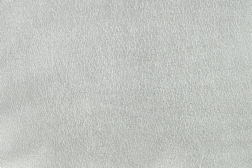 Kunstleder - Soft Touch Stretch - Silber - 2,0 Meter 