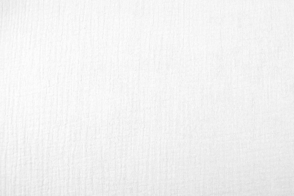 Triple Gauze - Uni - Weiß - 1,0 Meter 