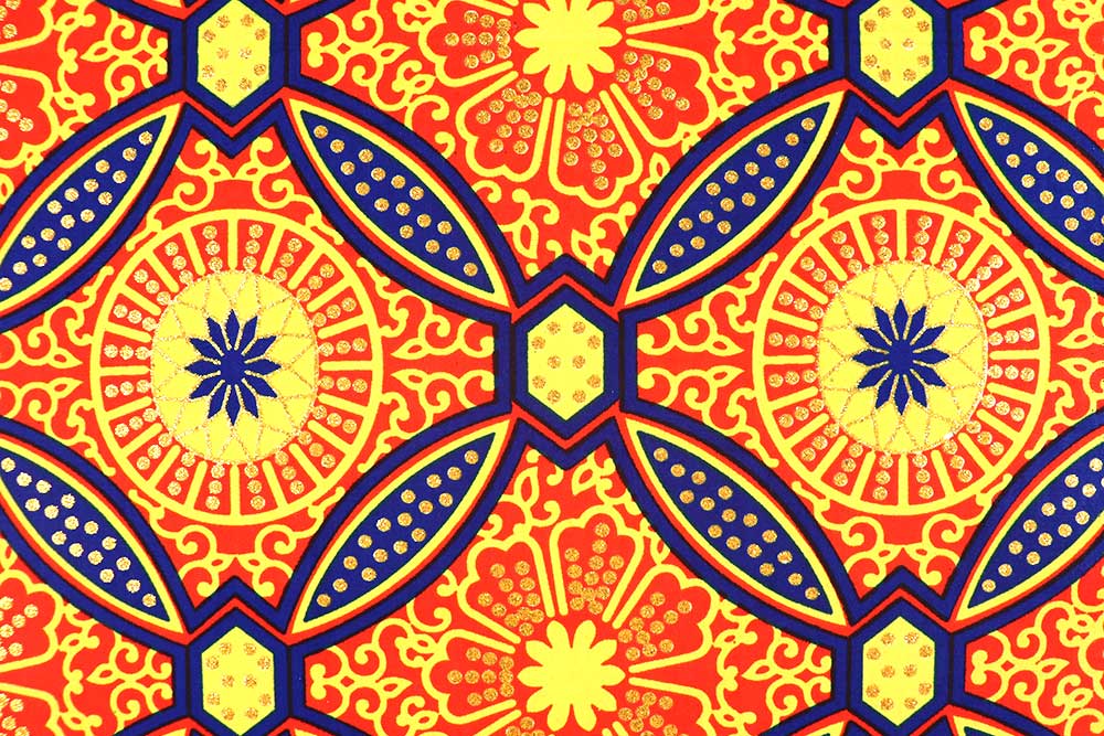 African Waxprint - Baumwolle - Saru 