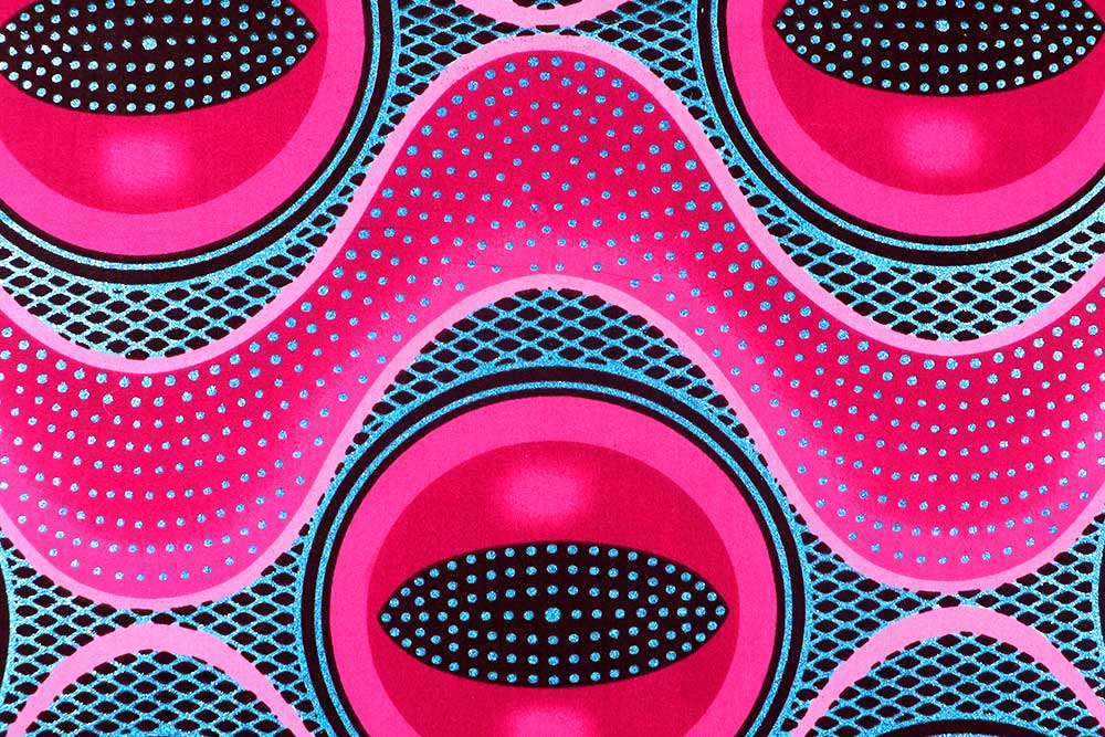 African Waxprint - Baumwolle - Keffa 