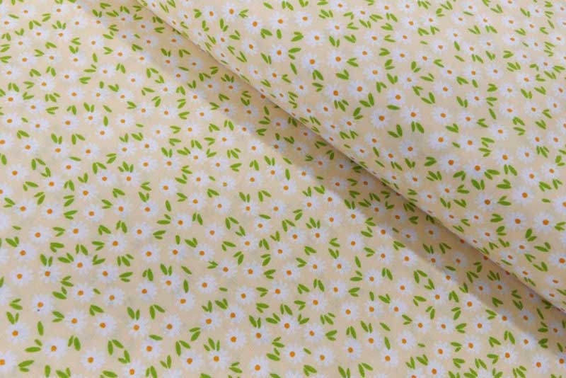 Baumwollstoff - Mini-Blüten - 110 cm 