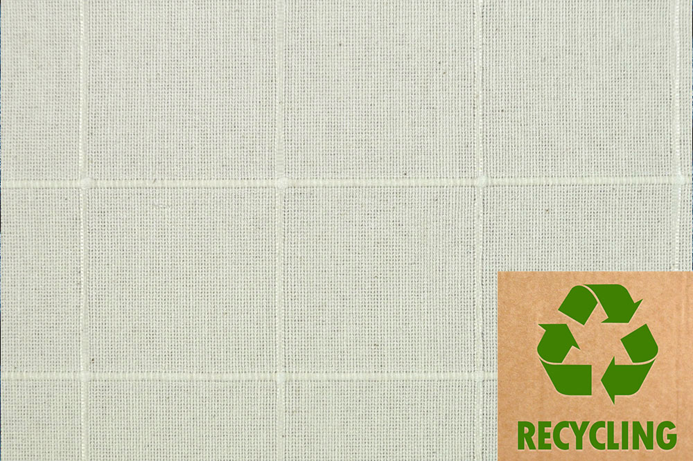 Recycling-Dekostoff - Marrakesch - Creme - 280 cm - 1,0 Meter 