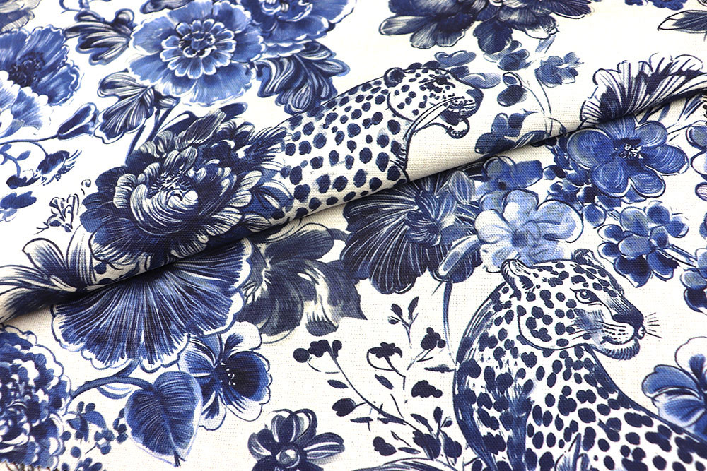 Dekostoff Premium - Leopard Toile 