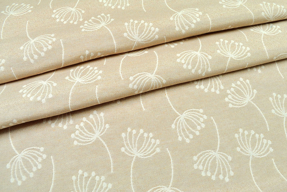 Dekostoff Jacquard - Dandelion - Beige/Creme 