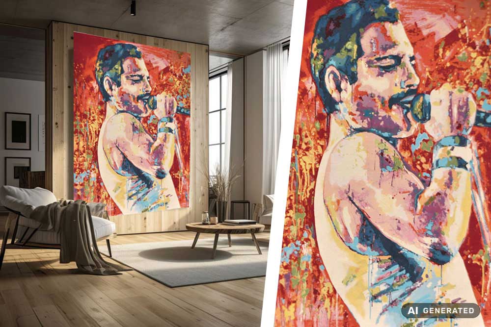 Gobelin-Panel - Freddy - 140 x 195 cm 