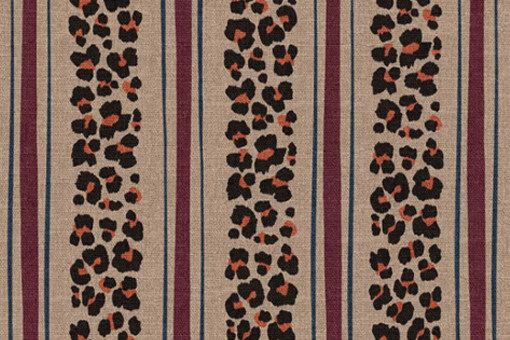 Baumwoll-Dekostoff - Leo Stripes 
