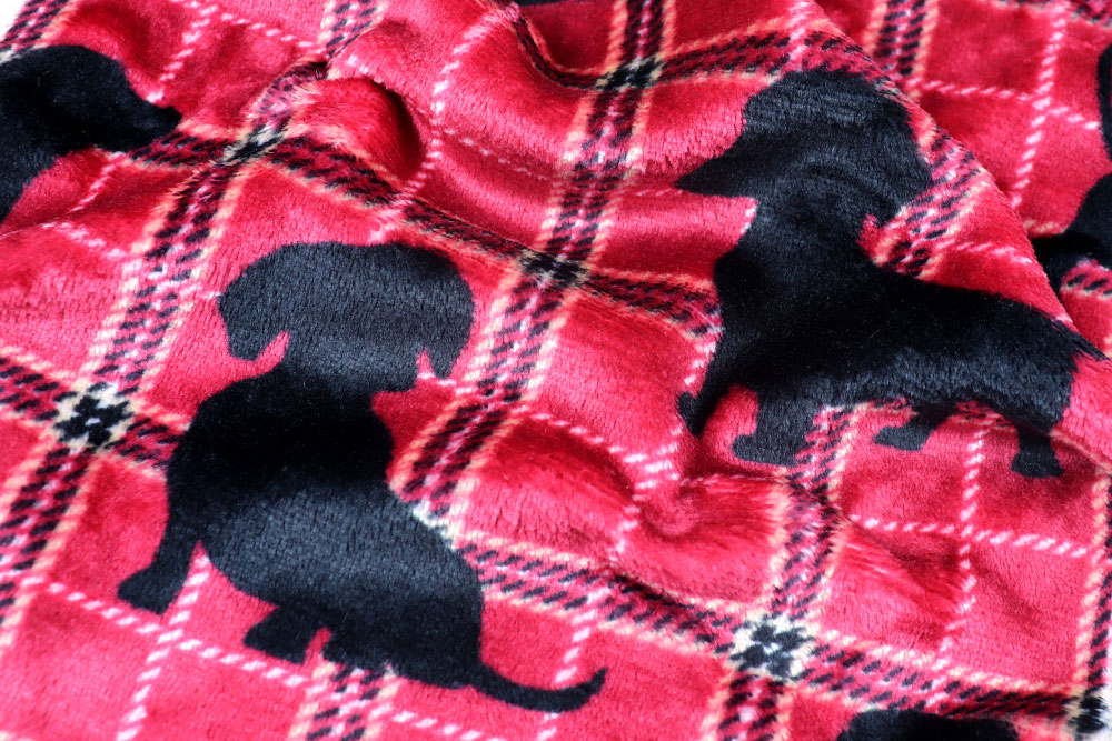 Soft-Fleece - Dackelleben 