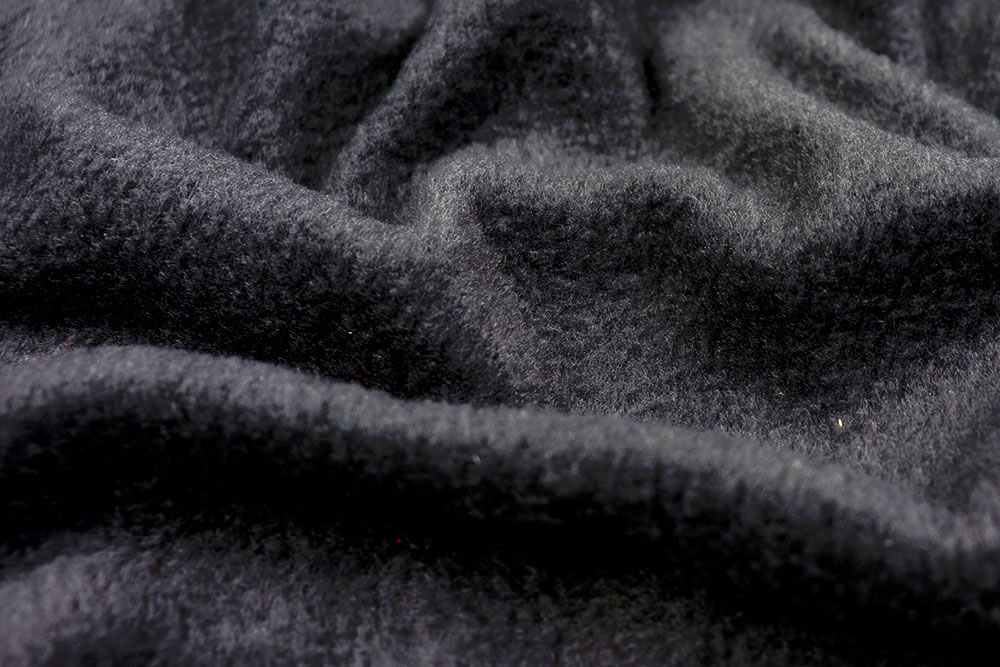 Lammfleece - leicht - Grau 