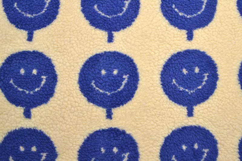 Sherpa Fleece - Happy Faces 
