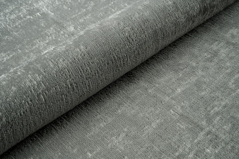 Möbelstoff - Shanghai - Mittelgrau - 1,0 Meter 