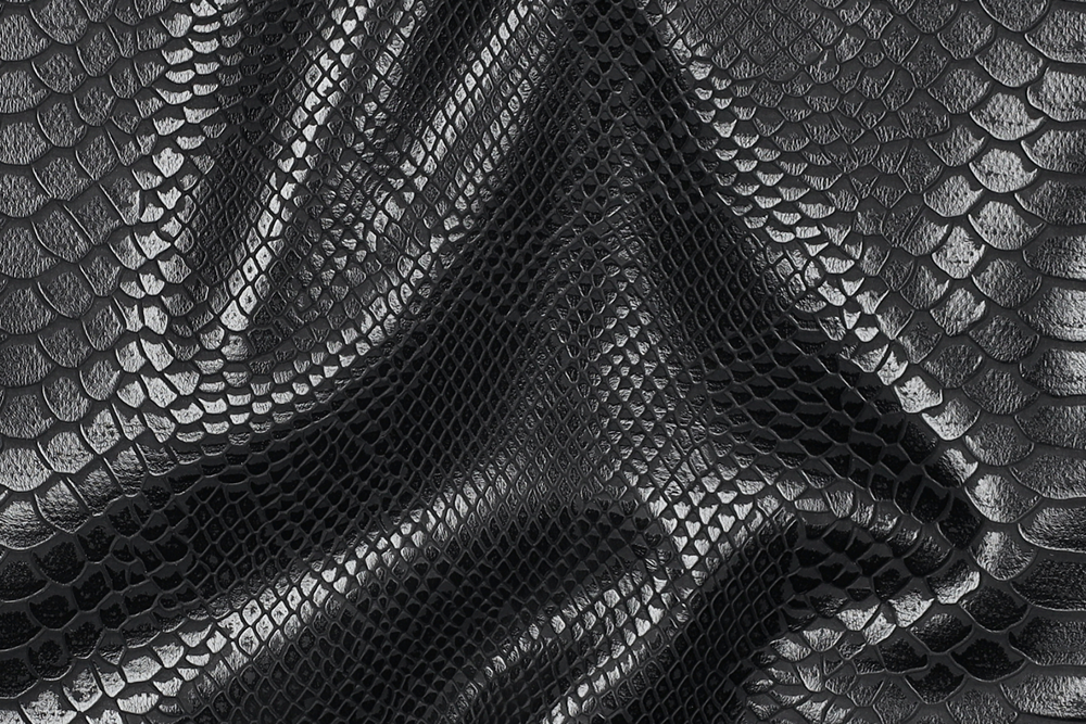 Kunstleder - Python Noir 