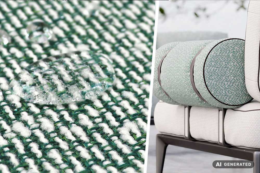 Outdoorstoff - Garden Bouclé 