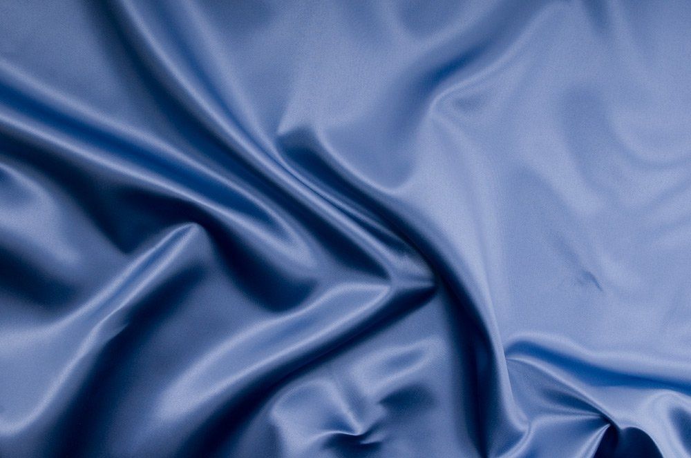 Micro-Satin - 150 cm - Himmelblau - 2,0 Meter 
