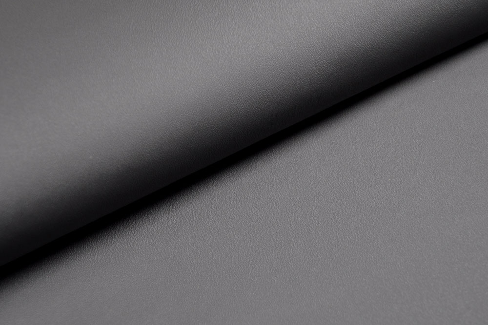 Kunstleder - Uni - Black -  B-Ware 