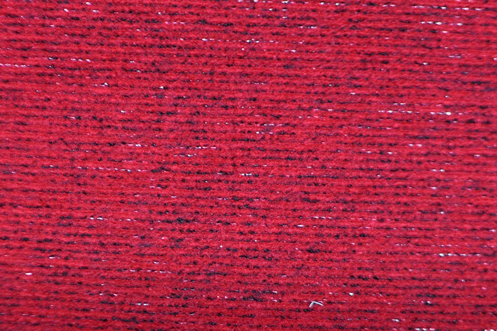 Glitzer-Strick - Modena Rojo - 1,0 Meter 