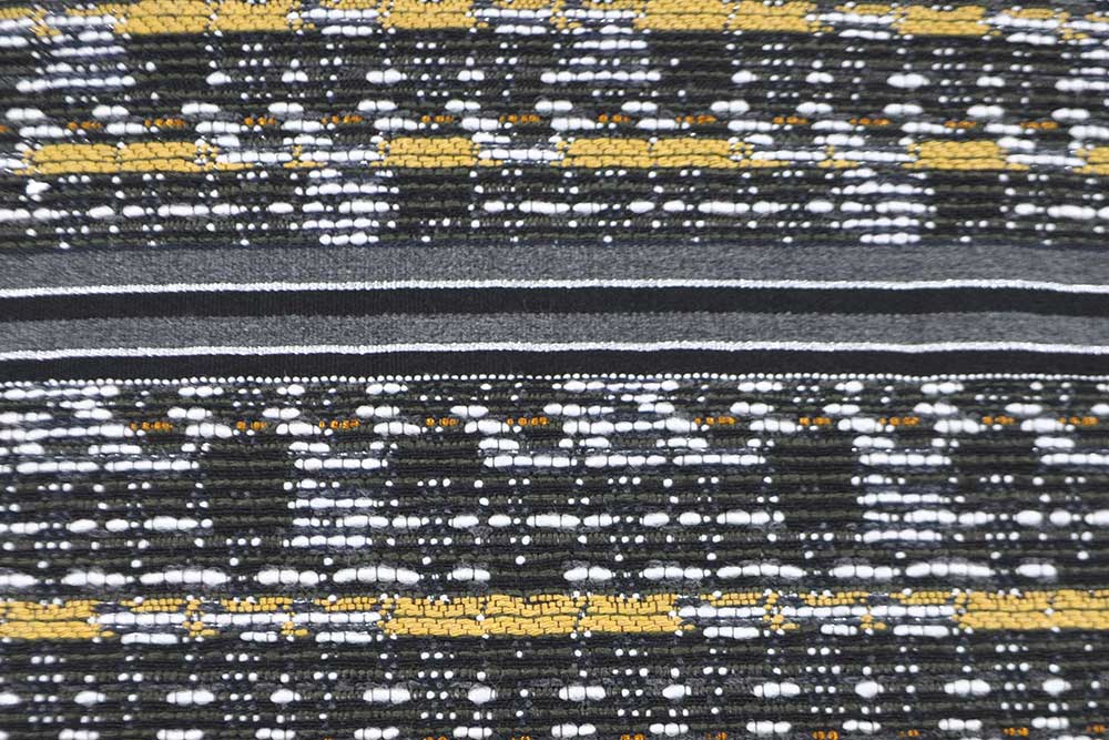 Jackenstoff Premium-Bouclé - Glitzerstreifen-Panel - 3,0 Meter 