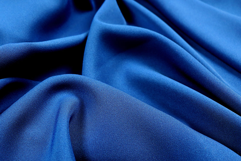 Bekleidungsstoff - Deep Blue - 1,0 Meter 