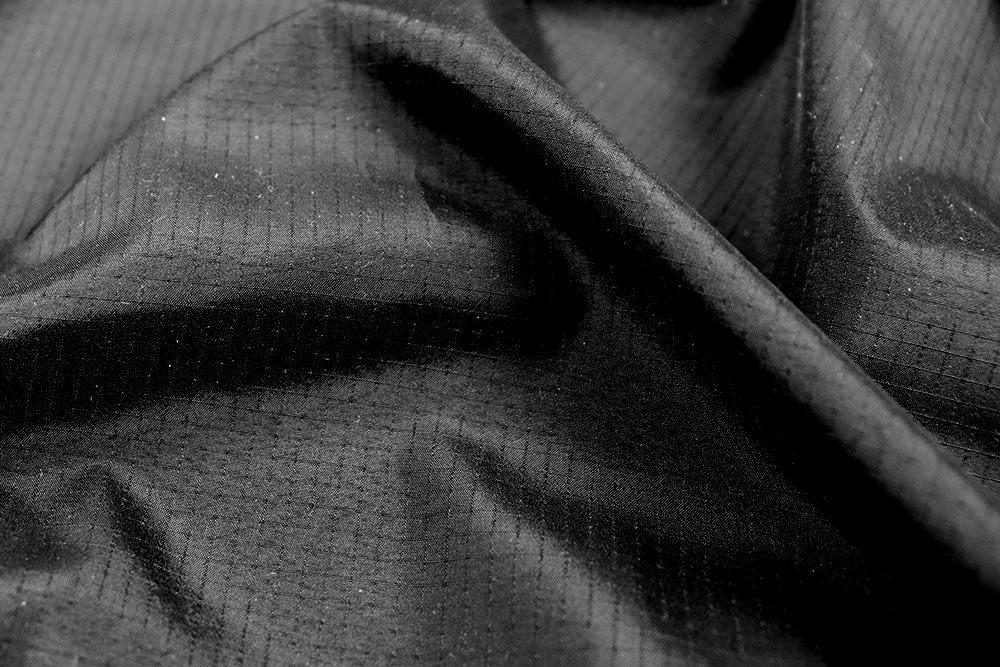 Futterstoff Ripstop reißfest - Schwarz 