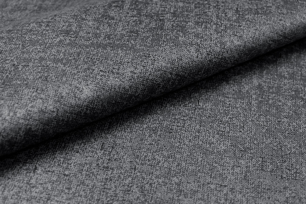 Blackout-Stoff - Anthrazit Melange 