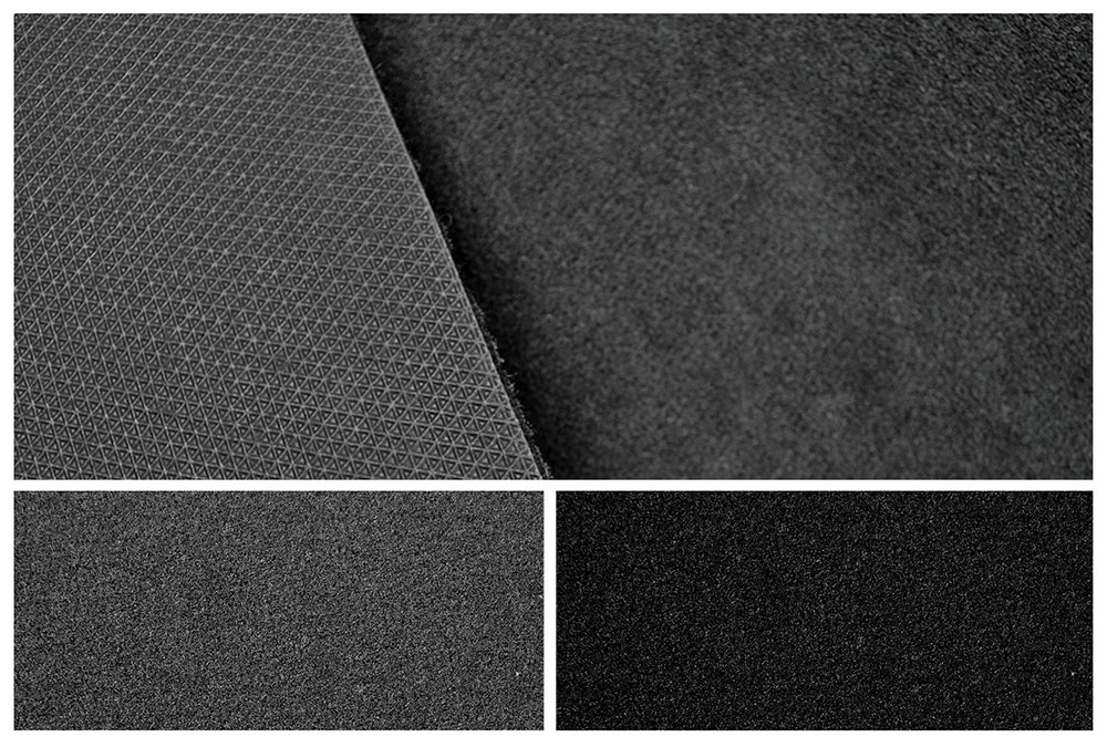 12,50 €/m² Teppich Autoteppich Meterware Schwarz