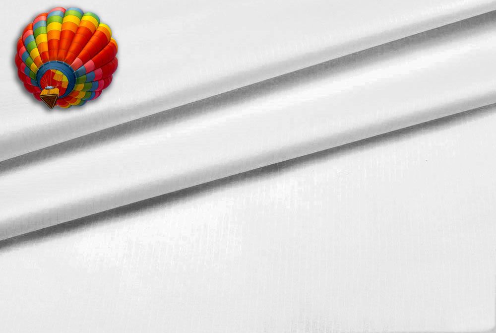 Ballon-Seide Classic - Weiß - 2,0 Meter 
