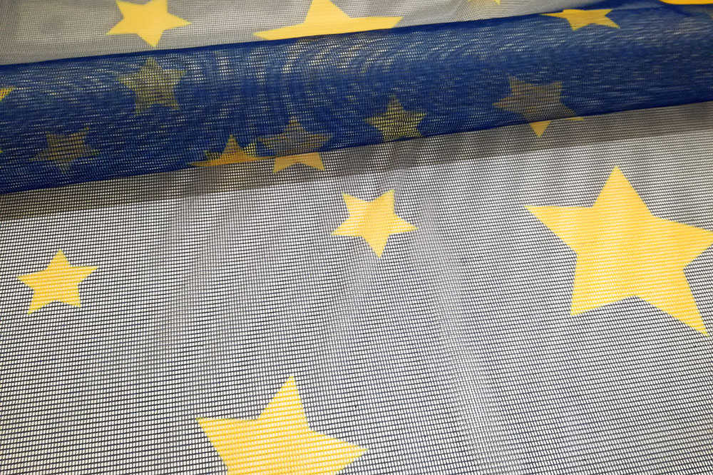 Feines Maschennetz, perfekt fürs Kinderzimmer 102423 Moskitonetz Sterne Gardinen transparent Moskitonetz-Stoff - Nachthimmel