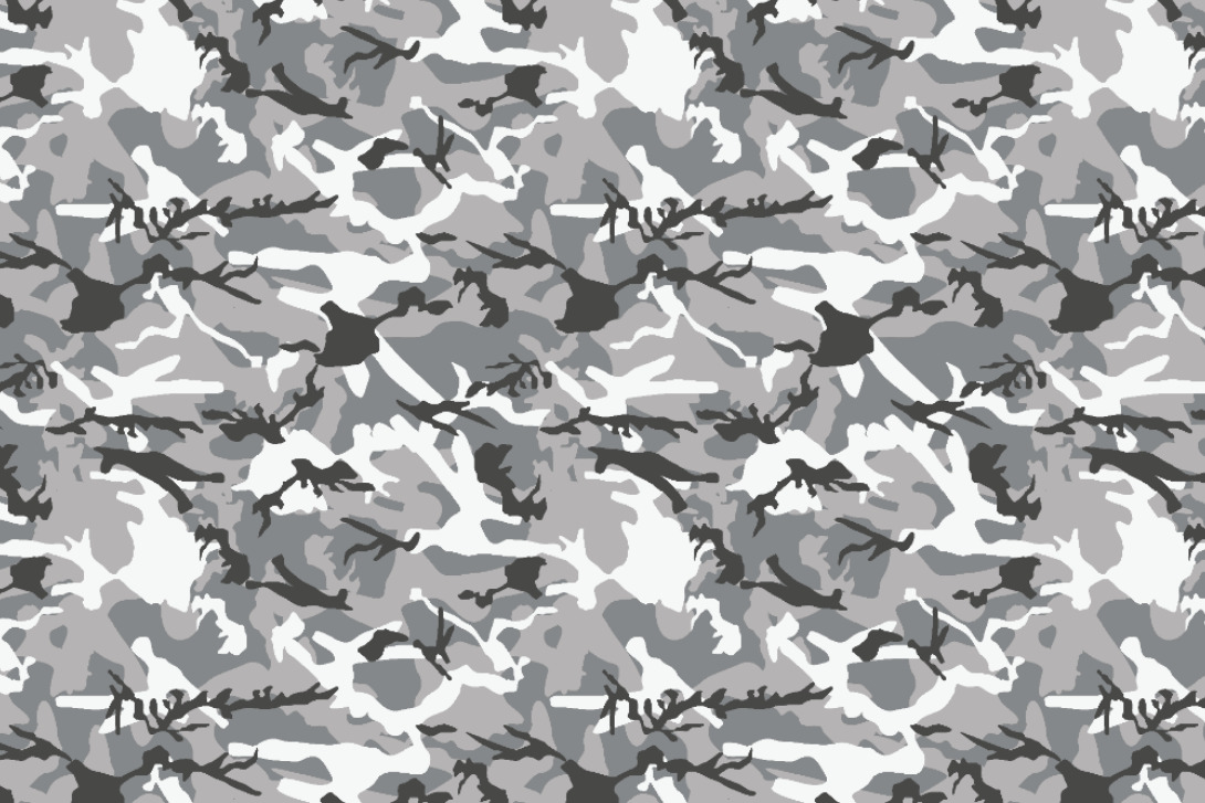 Tarnstoff mal warm und kuschelig. Bleiben Sie auch an kühlen Tagen immer gut "undercover" :-)  Fleece Camouflage Grau Camouflage Fleece-Stoff Camouflage Grau