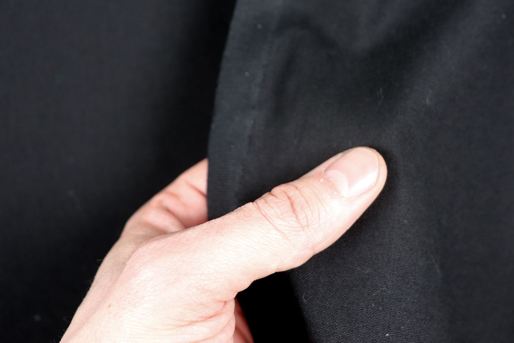 ca. 520 cm breit - ohne Mittelnaht (an einem Stück) 59 Segeltuch B1 Schwarz S4 (3) Segeltuch - B1 Segeltuch B1 520 cm - Farbe: Schwarz