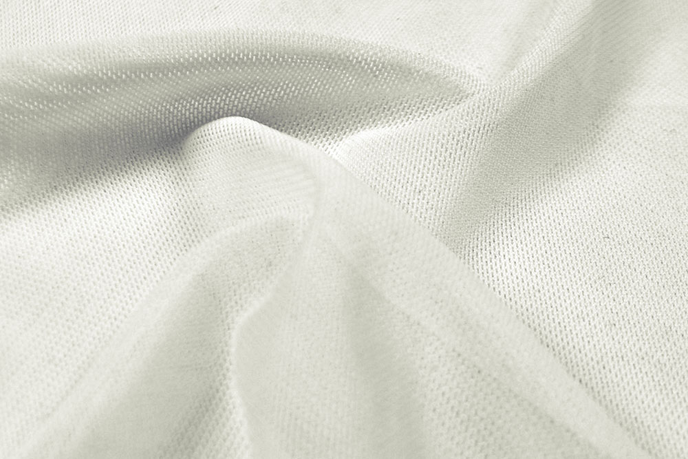 Super elastisches, feines Netz für den Einsatz als geschmeidiges Futter, Unterwäsche und vieles mehr Bk7293 Mesh Creme Hand Soft Tüll Stretch-Mesh - ultrafein - Creme