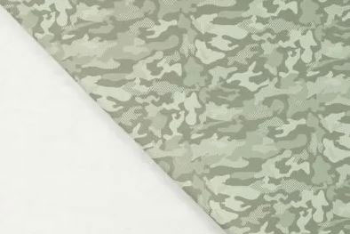 Elastischer Stoff für Yogakleidung, Tanzkleider, Gymnastikanzüge, usw. - trotz Tarnmuster ein richtiger Hingucker! Bk7473 Sportstoff Camouflage Camouflage Stoffe Sport-Stretch - Camouflage