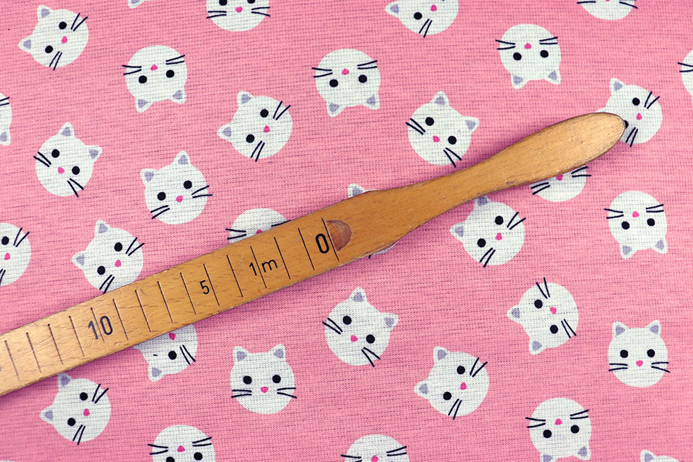 Miau Miau! Fahren Sie Ihre Krallen aus und schnappen Sie sich diesen katztastischen Alpenfleece Bk7597210 Alpenfleece Katzen S4 Fleece Alpenfleece - Kätzchen - Rosa