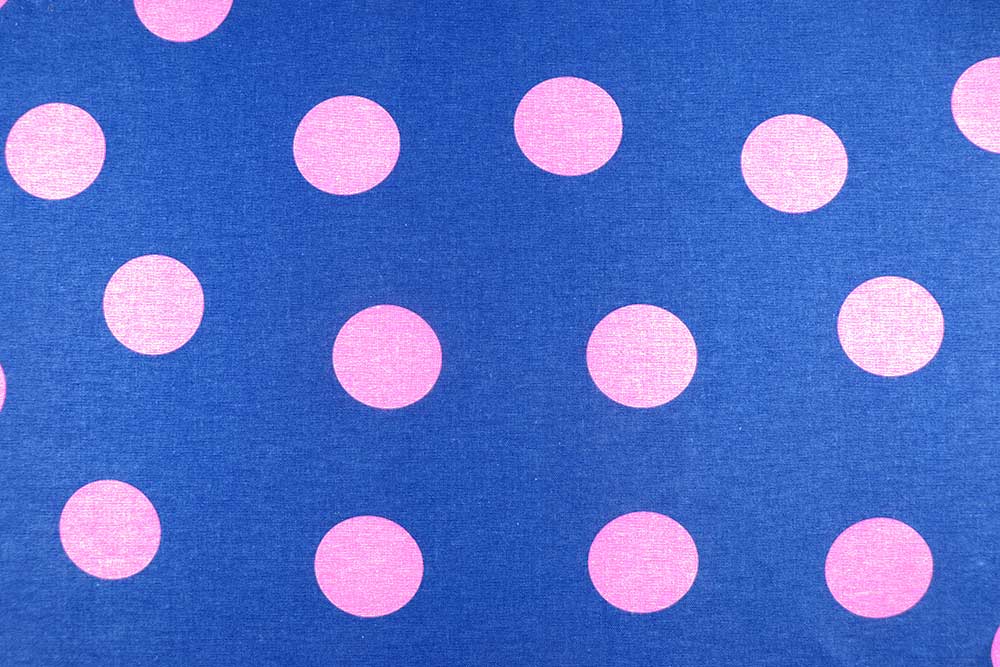 Weicher Flanell mit angerauter Vorderseite und kontrastreichem Punkte-Design Bk7654 Flanellstoff Punkte S4 Baumwolle Punkte Baumwoll-Flanell - Punktlandung