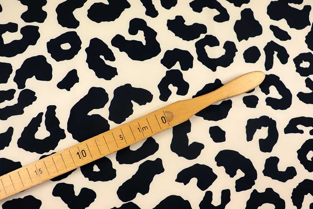 Elastischer und pflegeleichter Stoff mit Leopardenmuster – perfekt für alle, die maximale Bewegungsfreiheit schätzen Bk7705 Leggings Stoff Leo Tanzsport Stoffe Leggings-Stoff - Leopard