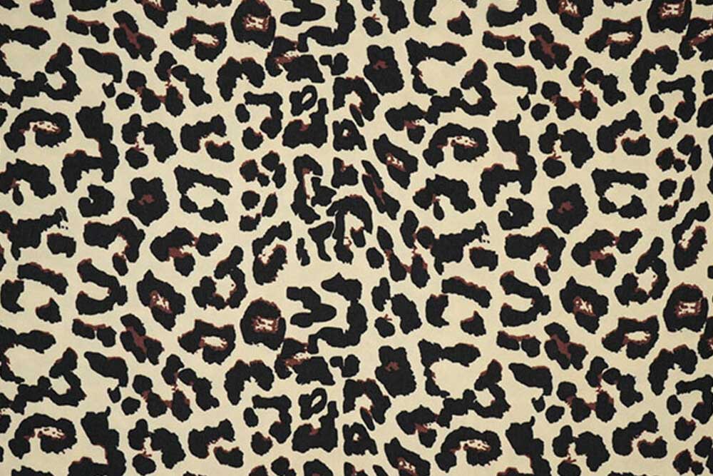 Leicht, wild und edel – dieser Chiffon bringt mit Leo-Print in Beige exotischen Glamour in jedes Nähprojekt. Bk7835 Chiffon Leo Stm Chiffon Chiffon-Stoff - Leo